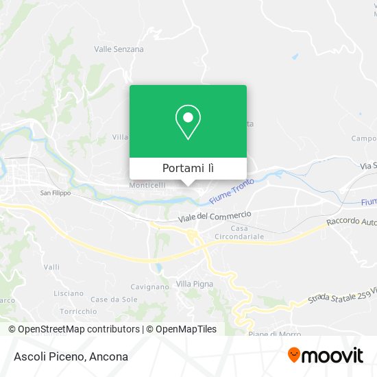 Mappa Ascoli Piceno