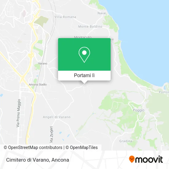Mappa Cimitero di Varano