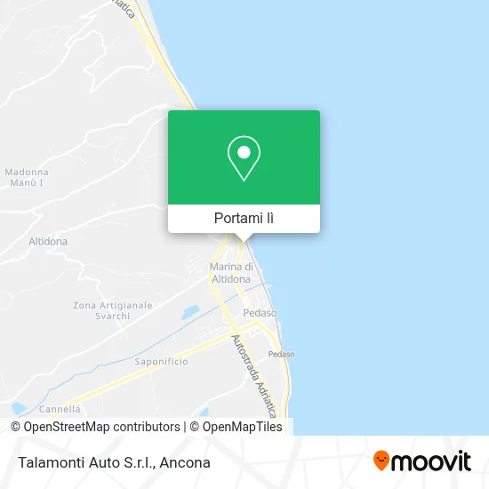 Mappa Talamonti Auto S.r.l.