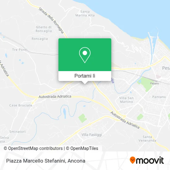 Mappa Piazza Marcello Stefanini