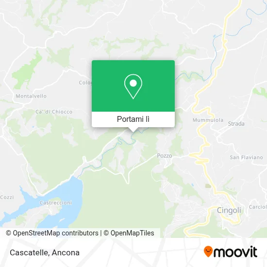 Mappa Cascatelle