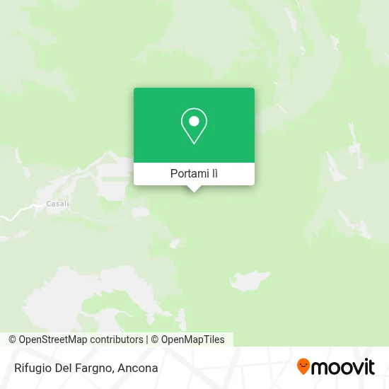 Mappa Rifugio Del Fargno