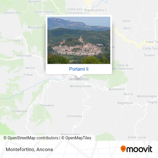 Mappa Montefortino
