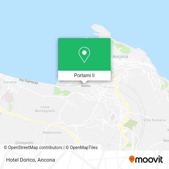 Mappa Hotel Dorico