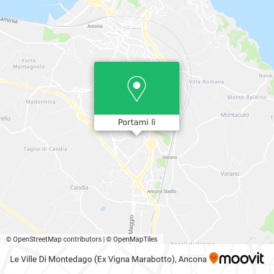 Mappa Le Ville Di Montedago (Ex Vigna Marabotto)