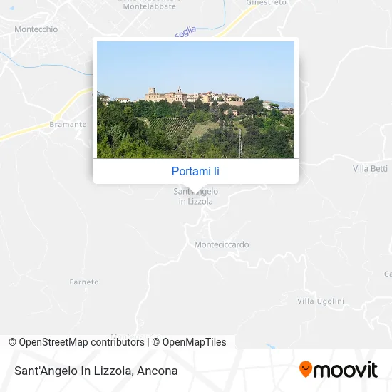 Mappa Sant'Angelo In Lizzola
