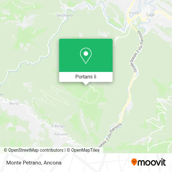 Mappa Monte Petrano