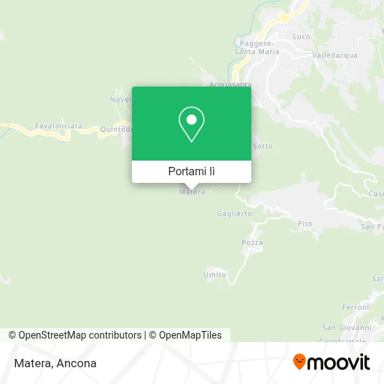 Mappa Matera