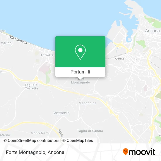 Mappa Forte Montagnolo