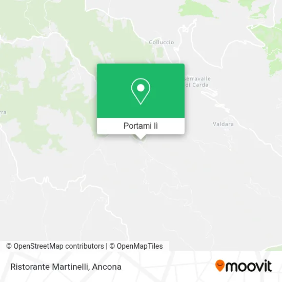 Mappa Ristorante Martinelli
