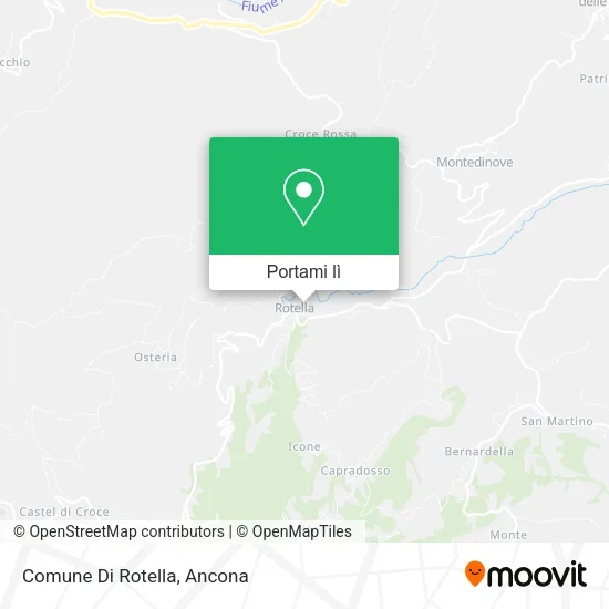 Mappa Comune Di Rotella