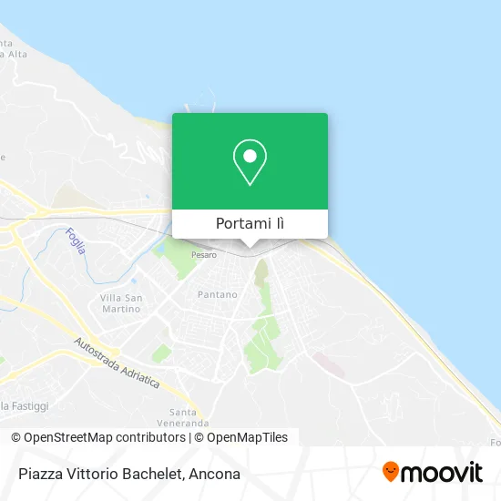 Mappa Piazza Vittorio Bachelet