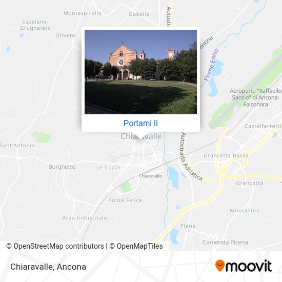 Mappa Chiaravalle