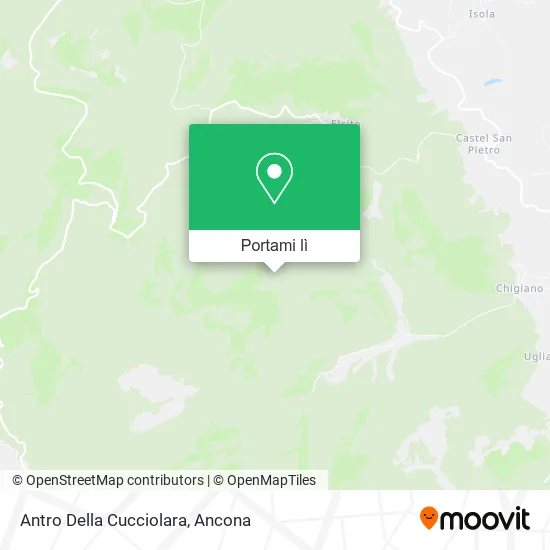 Mappa Antro Della Cucciolara
