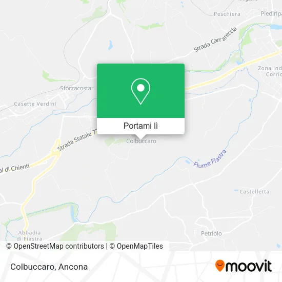 Mappa Colbuccaro