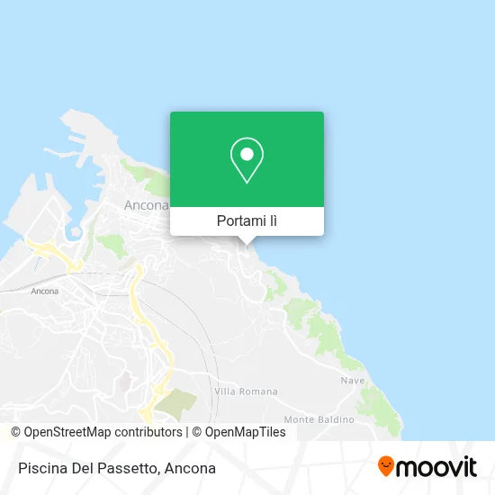 Mappa Piscina Del Passetto