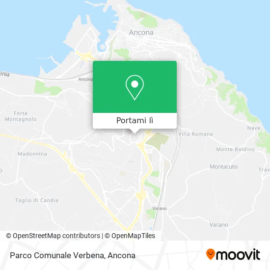 Mappa Parco Comunale Verbena