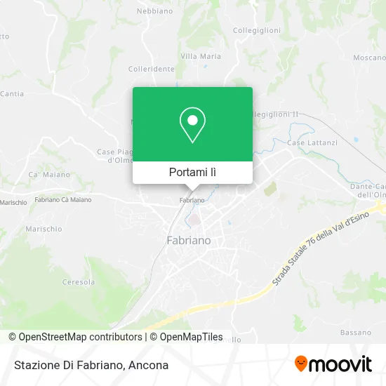 Mappa Stazione Di Fabriano