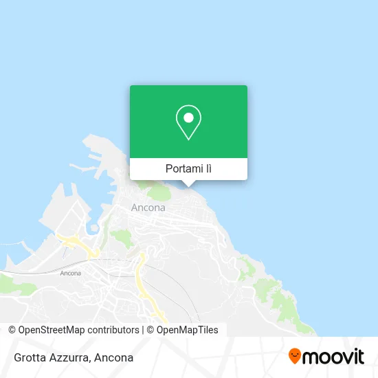 Mappa Grotta Azzurra