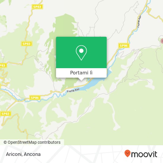 Mappa Ariconi