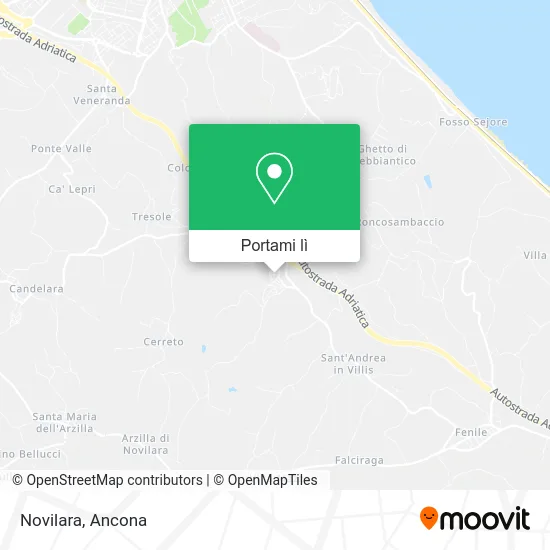 Mappa Novilara