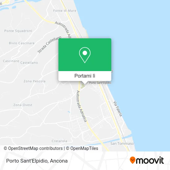Mappa Porto Sant'Elpidio