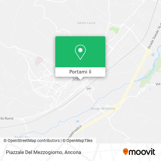 Mappa Piazzale Del Mezzogiorno