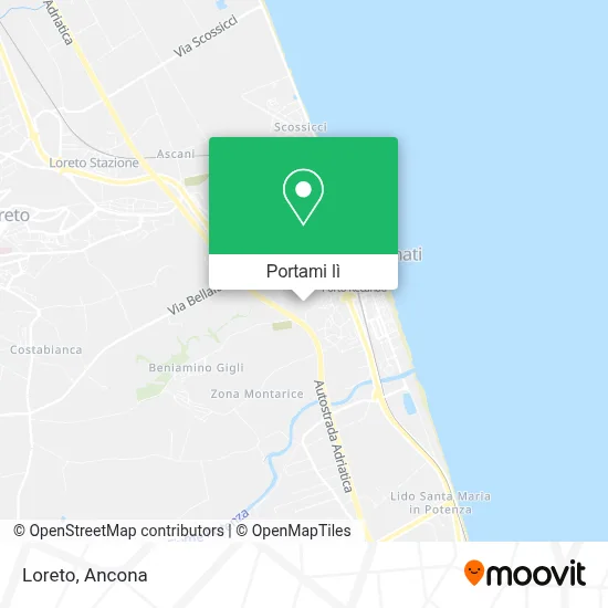 Mappa Loreto