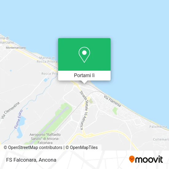Mappa FS Falconara