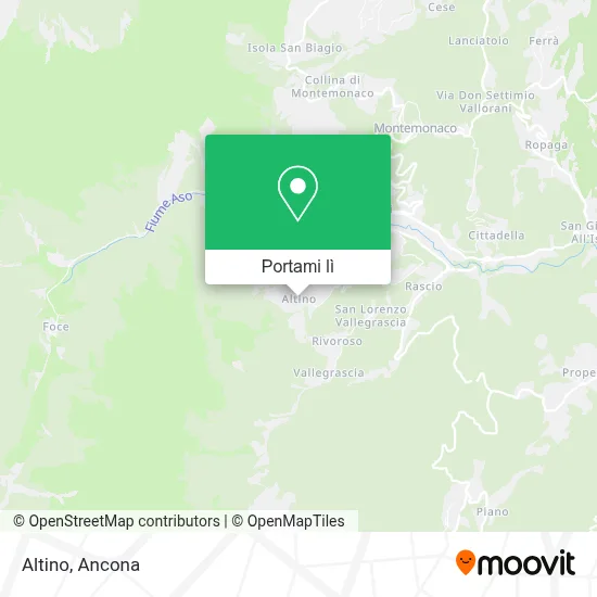 Mappa Altino