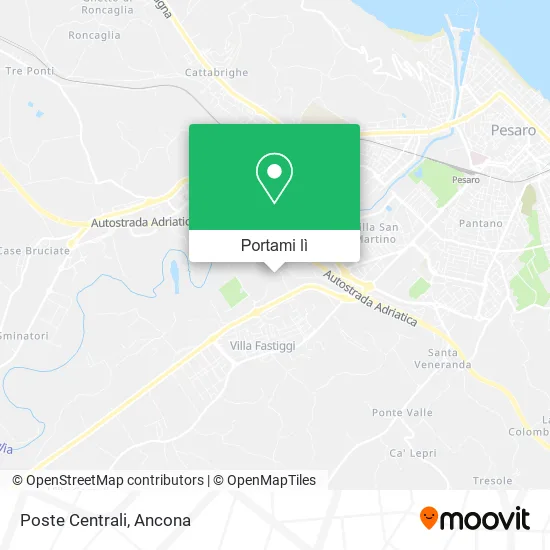 Mappa Poste Centrali