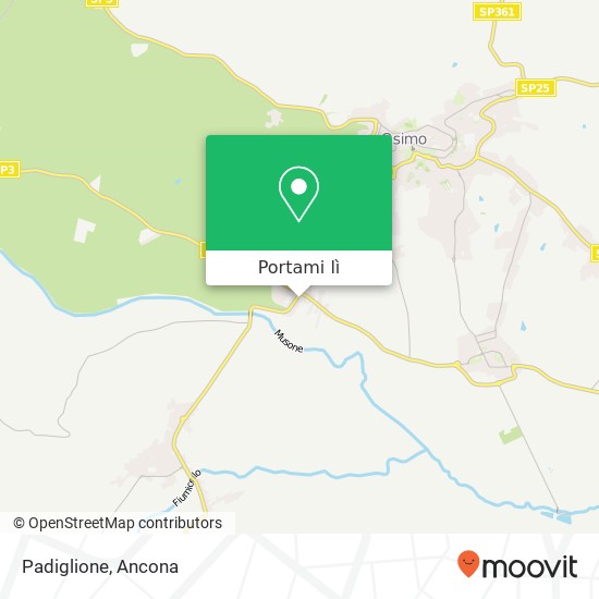 Mappa Padiglione