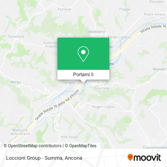 Mappa Loccioni Group - Summa