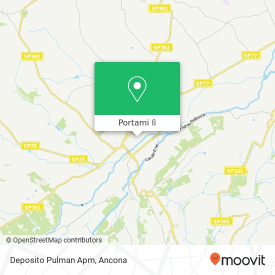 Mappa Deposito Pulman Apm