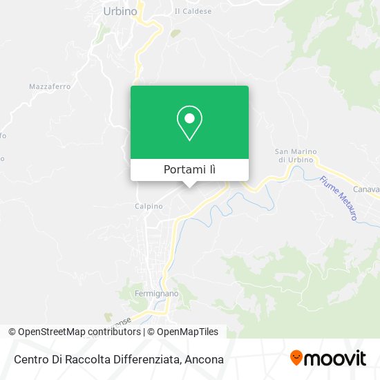 Mappa Centro Di Raccolta Differenziata