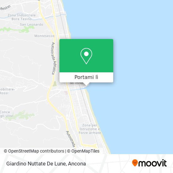 Mappa Giardino Nuttate De Lune