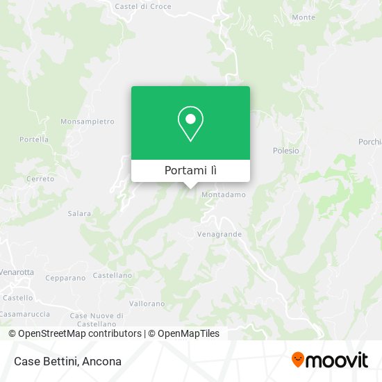 Mappa Case Bettini