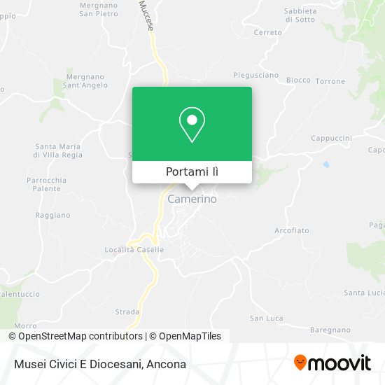 Mappa Musei Civici E Diocesani