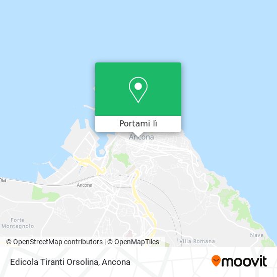 Mappa Edicola Tiranti Orsolina
