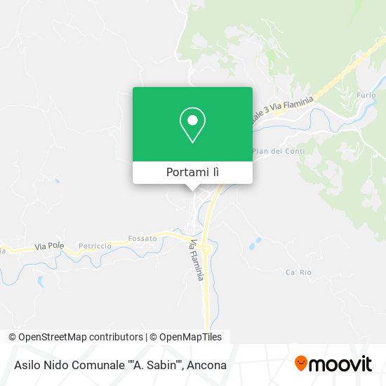 Mappa Asilo Nido Comunale ""A. Sabin""
