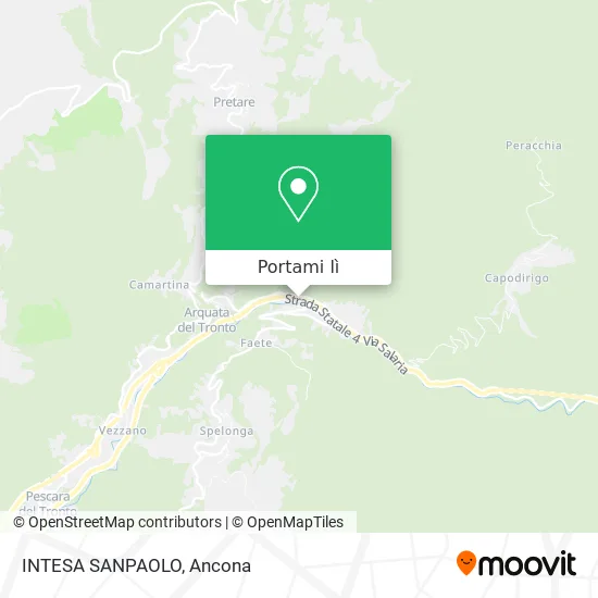 Mappa INTESA SANPAOLO