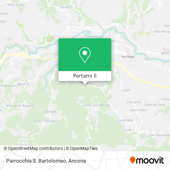Mappa Parrocchia S. Bartolomeo