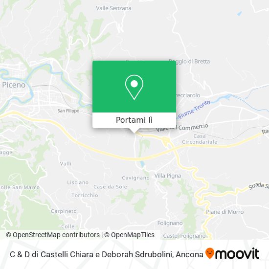 Mappa C & D di Castelli Chiara e Deborah Sdrubolini