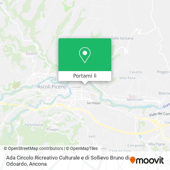 Mappa Ada Circolo Ricreativo Culturale e di Sollievo Bruno di Odoardo