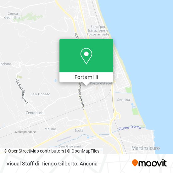 Mappa Visual Staff di Tiengo Gilberto