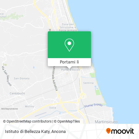 Mappa Istituto di Bellezza Katy
