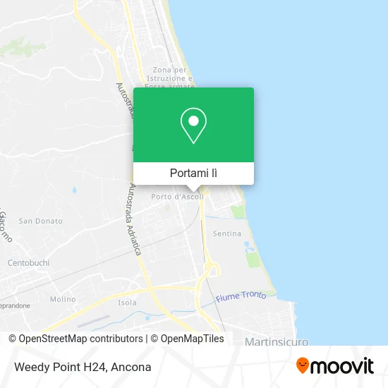 Mappa Weedy Point H24