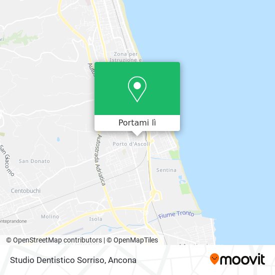 Mappa Studio Dentistico Sorriso