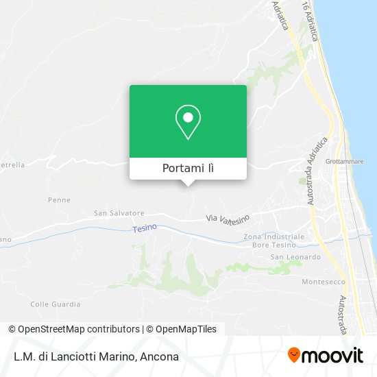 Mappa L.M. di Lanciotti Marino