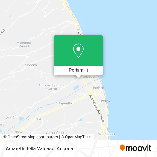 Mappa Amaretti della Valdaso